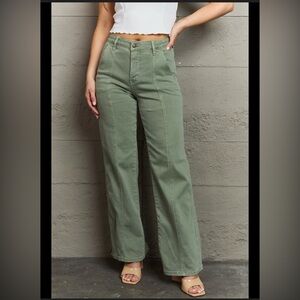 Judy Blue Alice high-waisted front seam straight-leg jeans